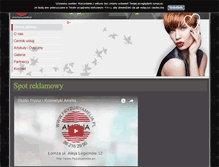 Tablet Screenshot of fryzuryamelia.pl